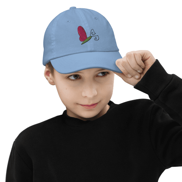 Butterfly Baseball Cap - Blue - Boy