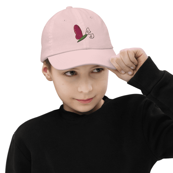 Butterfly Baseball Cap - Pink - Boy